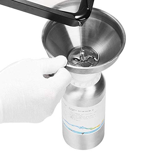 Sovol Edelstahltrichter mit Filter für Harzflaschen Test