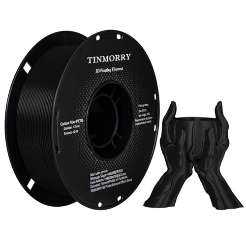 TINMORRY PETG-CF Kohlefaser Filament 1.75mm Test