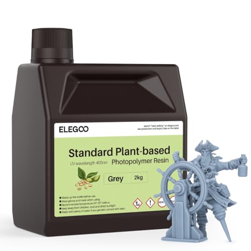 Elegoo Harz Grau 2000g Test