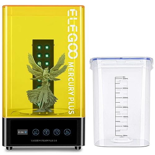 ELEGOO Mercury Plus V2.0 Waschen und Aushärten Test