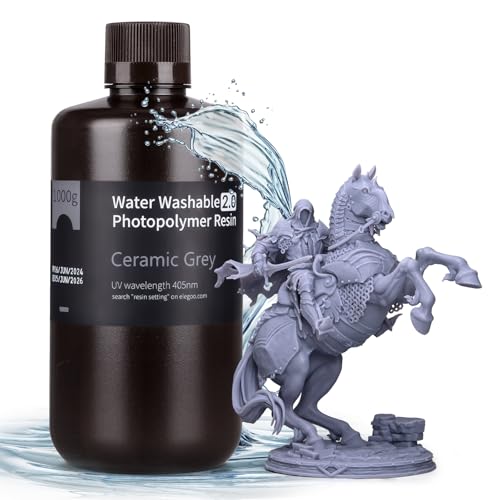 Elegoo Wasser Waschbares 3D Drucker Resin 1 kg Test