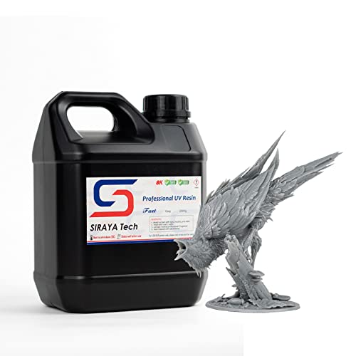 Siraya Tech Fast ABS-ähnliches 3D-Druckharz grau 2kg Test