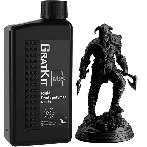 GratKit 8K 3D Drucker Harz Schwarz Test