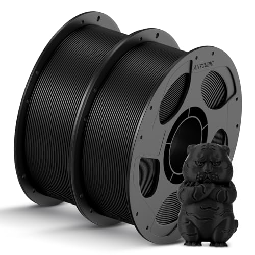 Anycubic PLA Filament 2KG schwarz Test