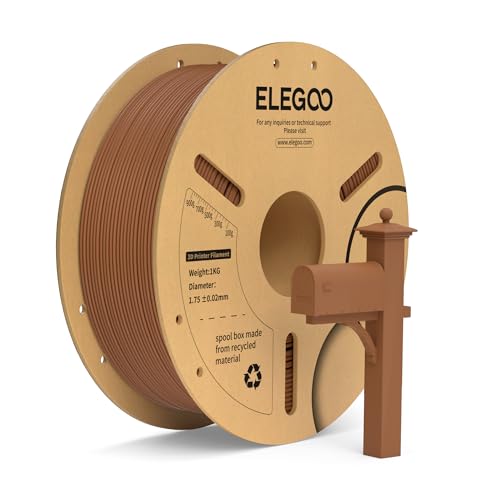 Elegoo PLA+ Filament 1.75mm Braun Test