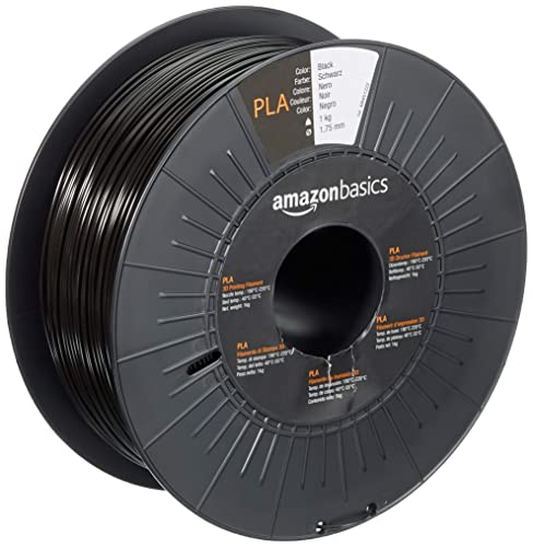 Amazon Basics 3D-Drucker-Filament PLA 1,75 mm Schwarz Test