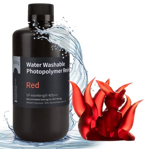 ELEGOO Wasser Waschbares 3D Drucker Resin 1000g Test