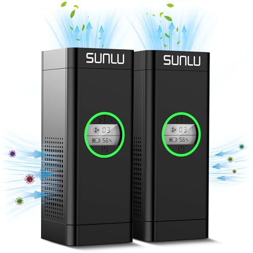 SUNLU Mini-Luftreiniger Schwarz Test