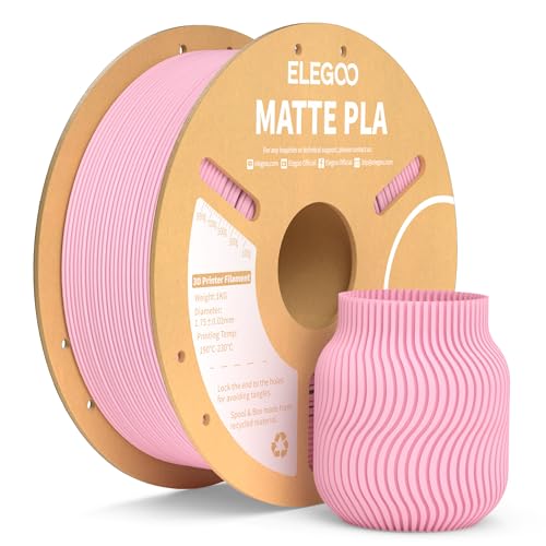 ELEGOO Matte PLA Filament Sakura Rosa 1KG Test