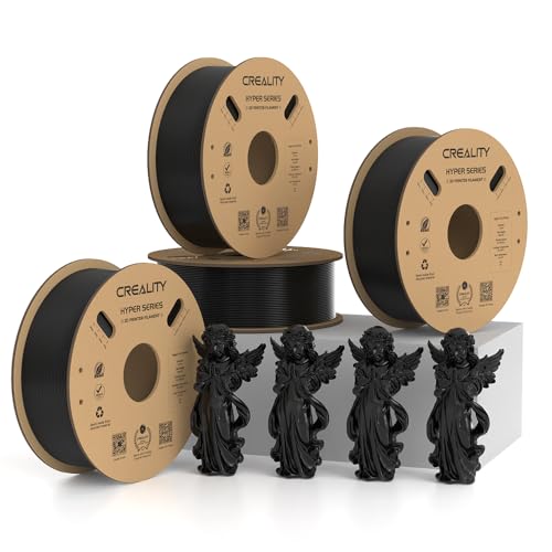 Creality Hyper PLA Filament 4kg Schwarz Test