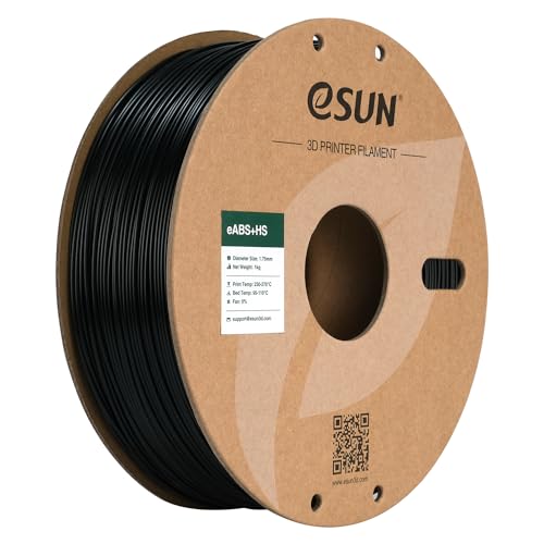 eSUN ABS+HS Filament 1.75mm Schwarz Test