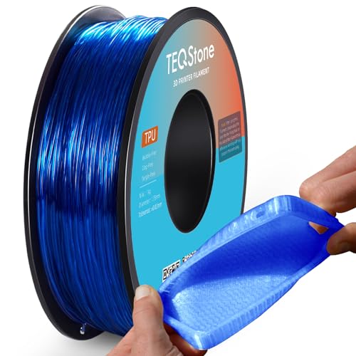 TEQStone TPU Filament 1,75mm Blau 95A Test