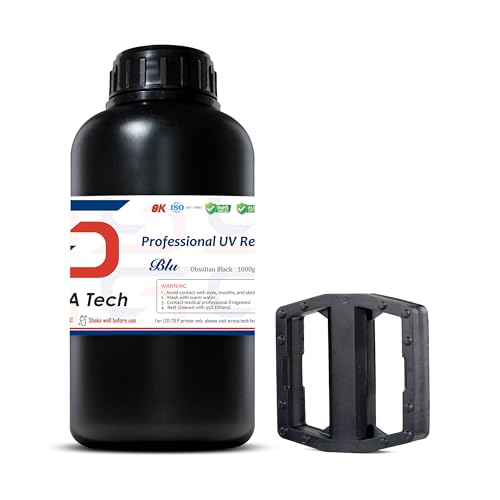 Siraya Tech Blu 3D-Druckerharz obsidian schwarz 1kg Test