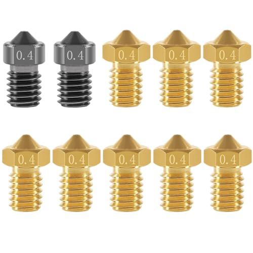 TIOPY V6 Düsen Set 0.4mm 10 Stück Vergleich