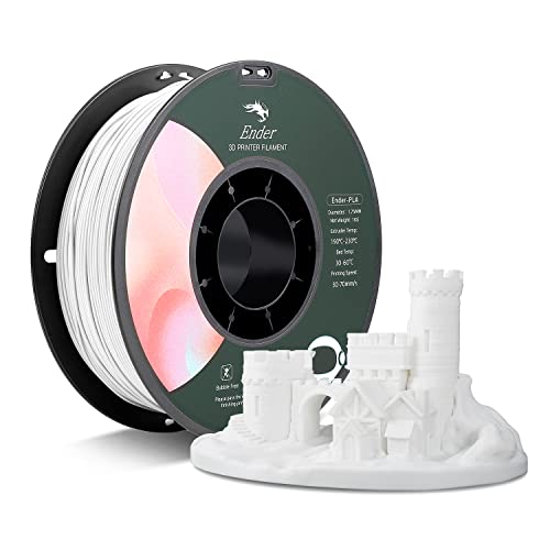 Creality PLA Filament 1,75 mm 1KG Weiß Test