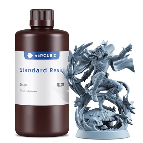 Anycubic UV Druckerharz Grau 1000g Test