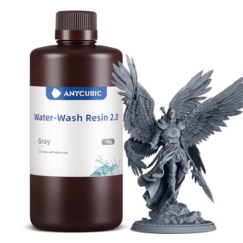 Anycubic Wasser Waschbares Resin Plus Grau 1kg Test