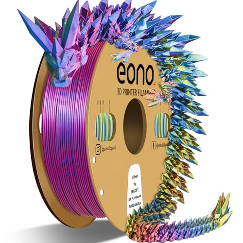 Eono Dreifarbige PLA Filament 1,75 mm 1 kg Test
