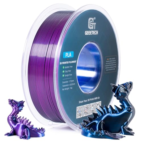 GEEETECH Tricolor Silk PLA Filament Vergleich