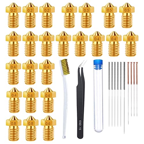 APOMOONS E3D-V6 Nozzle Set 3D Drucker Vergleich