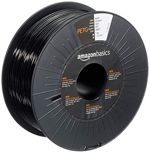 Amazon Basics PETG Filament 1,75 mm Schwarz Test