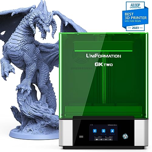 Uniformation GKtwo 8K 3D-Drucker Test