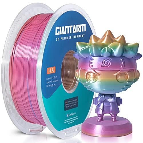 GIANTARM Silk PLA Filament 1,75mm Color Grandient Test