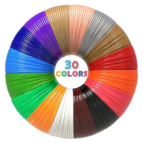Aozzy PLA Filament 1.75mm 30 Farben Test
