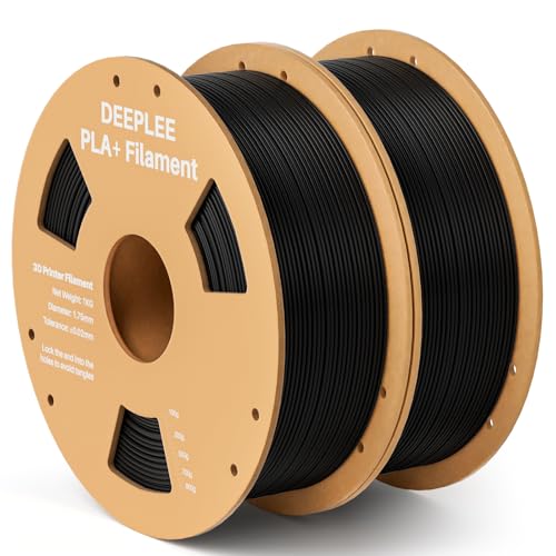 Deeplee PLA+ Filament 1.75mm Schwarz 2kg Test
