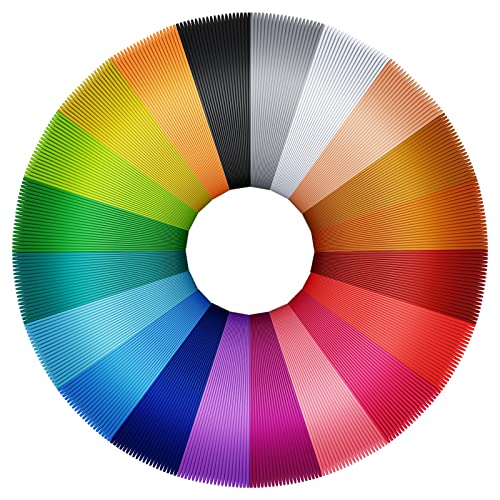 Astarón 3D Stift Filament 20 Farben Test