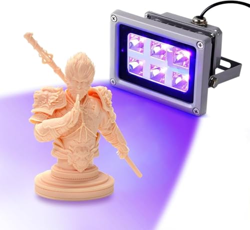 DERUC UV Lampe 405nm 3D Drucker Test