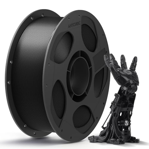 Anycubic PLA Filament 1kg Schwarz Test