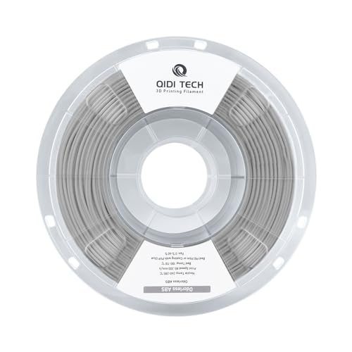 QIDI TECH geruchloses ABS Filament 1.75mm grau Test