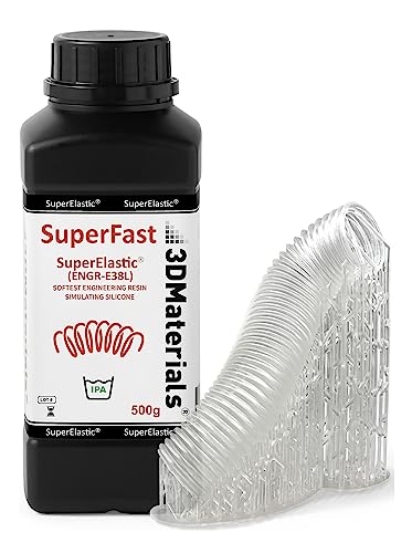 3DMaterials SuperElastic 500g Transparent Test