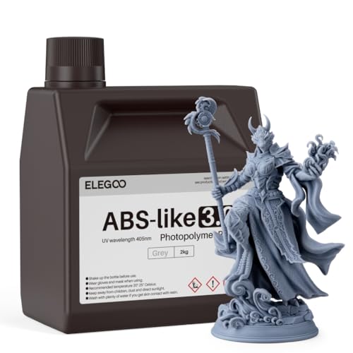 ELEGOO ABS-Like 3.0 3D Drucker Resin grau Test