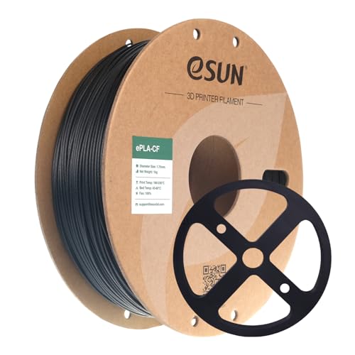 eSUN ePLA-CF 1KG Kohlefaser Filament Schwarz Test