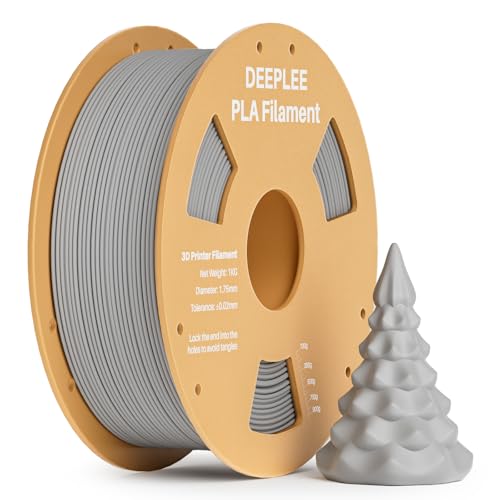 Deeplee PLA Filament 1,75mm Grau Test