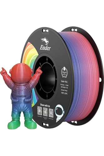 Creality PLA Plus Rainbow Filament Test