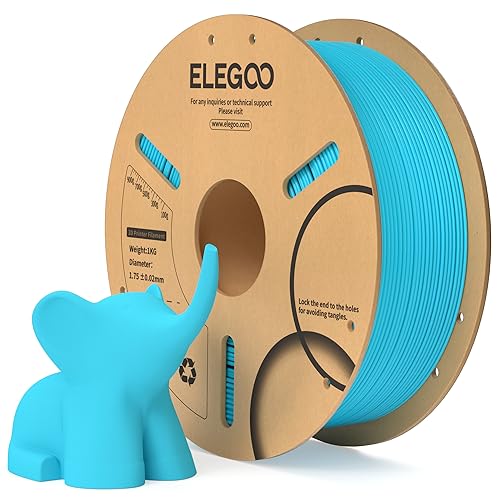 Elegoo PLA Filament 1.75mm Himmelblau 1kg Test