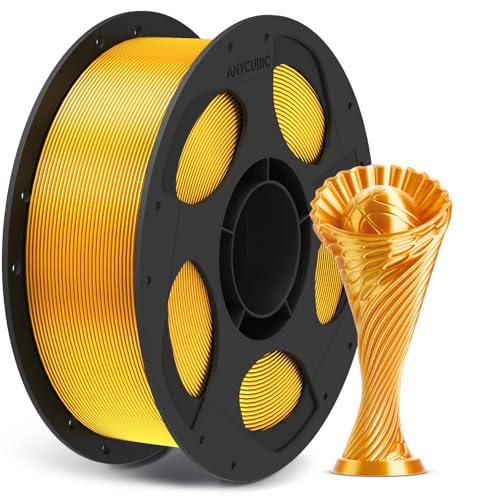 Anycubic Silk PLA 1.75mm Gold Test