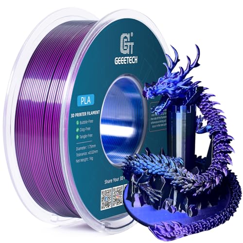 GEEETECH Tricolor Silk PLA Filament Vergleich