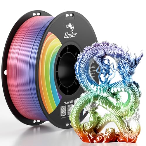 Creality PLA Plus Rainbow Filament Test