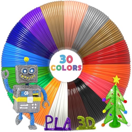 Aozzy PLA Filament 1.75mm 30 Farben Test
