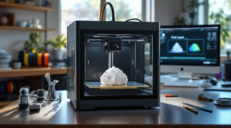 Erster Layer 3D-Druck